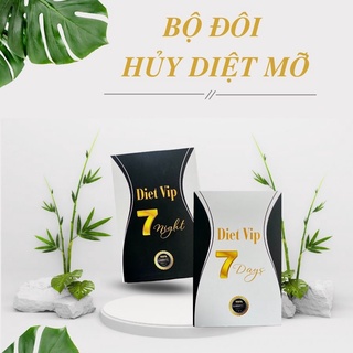 Viên Uống Giảm Cân Diet Vip 7 Days /Night Hỗ Trợ Giảm Cân Giảm Mỡ Cho Cơ Địa Khó Giảm Nhờn Thuốc
