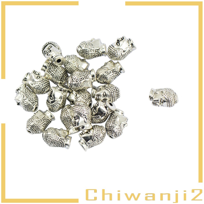 CHARMS Bộ 20 Mặt vòng cổ Bạc Hình Phật