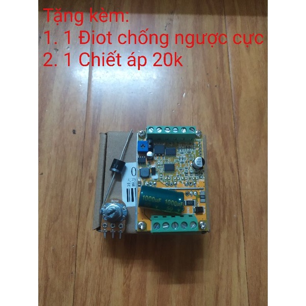 Mạch điều tốc động cơ 3 pha 380W không chổi than (Input DC 6.5-50V)