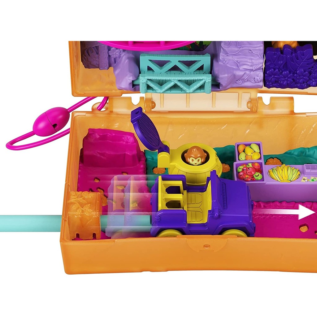 ĐỒ CHƠI POLLY POCKET - Polly Pocket khám phá Rừng Nhiệt Đới - MÃ SP GKJ53/FRY35
