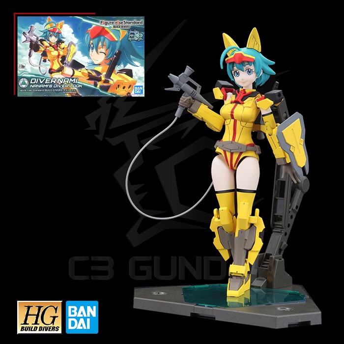 MÔ HÌNH LẮP RÁP HG 1/144 DIVER NAMI BANDAI GUNDAM BUILD DIVER HGBD