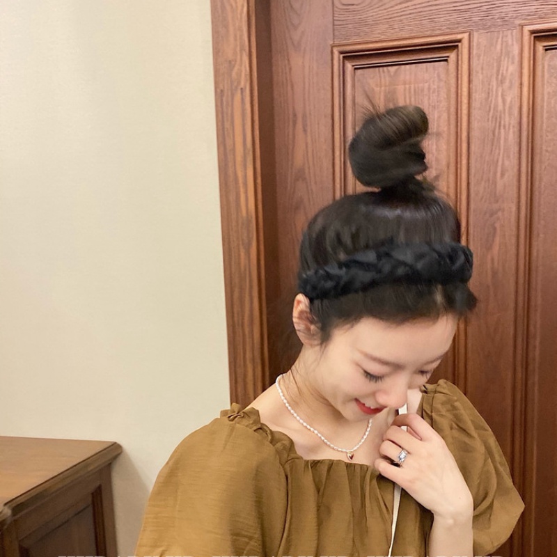 Băng Đô Dạng Bện Lưới Thời Trang Hàn Quốc