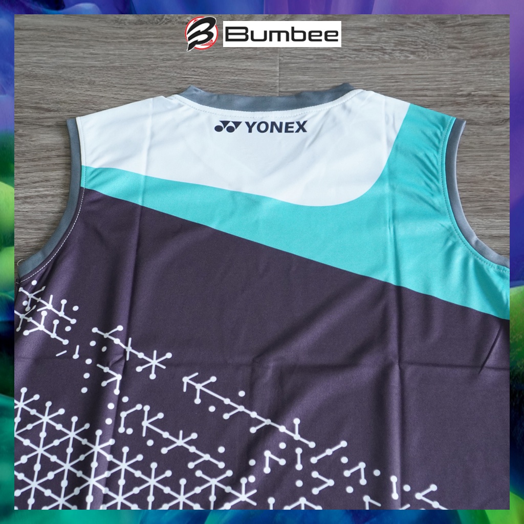 Quần áo cầu lông, áo cầu lông YONEX chất liệu thoáng mát co giãn 4 chiều