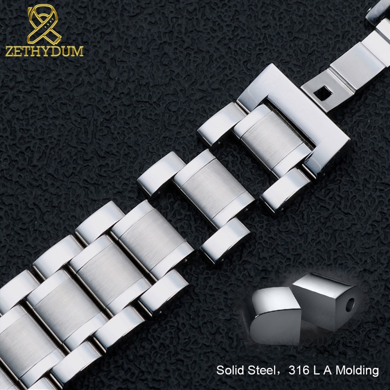 Dây đeo đồng hồ cao cấp kích thước 14 16 18 19 20 21 22 24mm