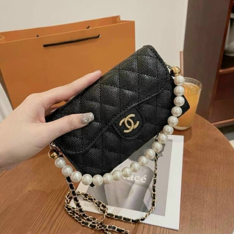 Túi mỏng quai ngọc cầm tay có dây đeo chéo