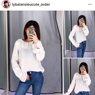 Áo tay voan+2% phí shopee