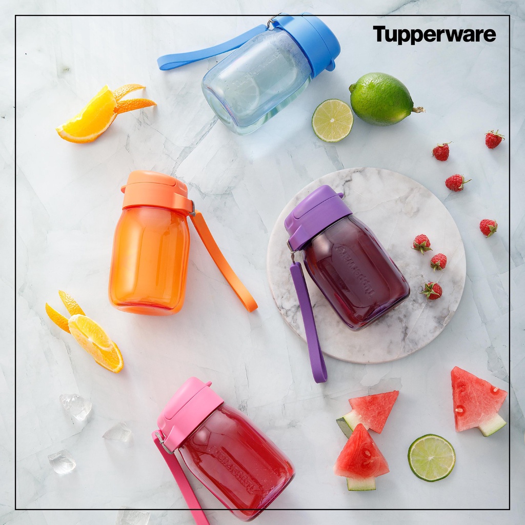 Bình nước Tupperware Mini Lohas 350ml - nhựa nguyên sinh