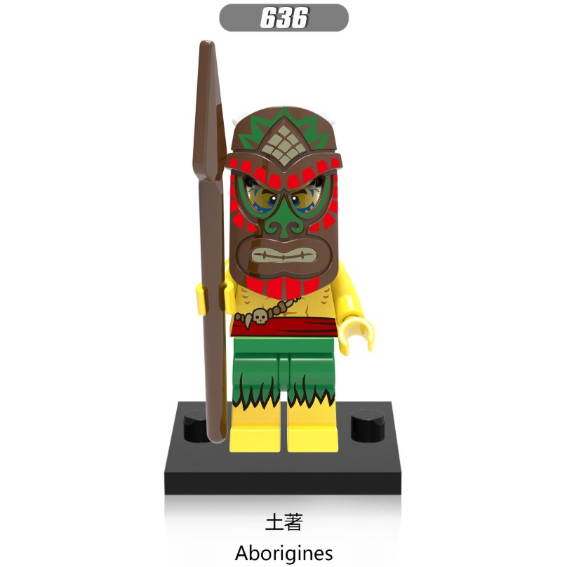 Minifigures nhân vật siêu anh hùng huyền thoại các dân tộc