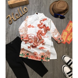 áo dài cách tân gấm