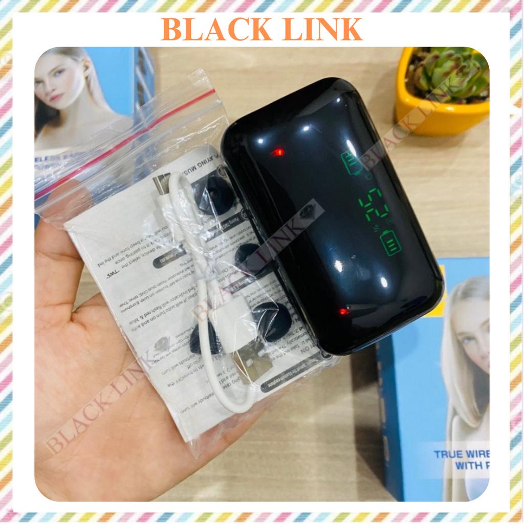 Tai Nghe Bluetooth F9 Pro TWS 5.0 Không Dây - Cảm Ứng Chống Nước IPX5 Nhét Tai Chống Ồn Tích Hợp Sạc Dự Phòng 2500mAh
