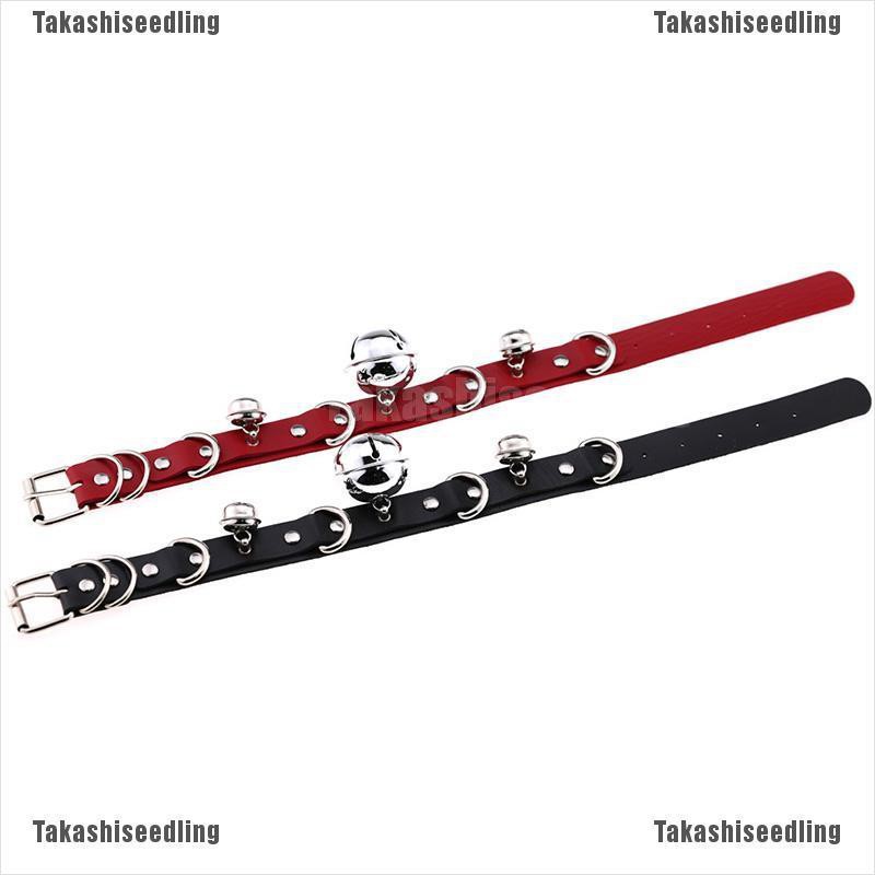 Vòng Cổ Choker Da Có Chuông Dẫn Điện Cho Nữ