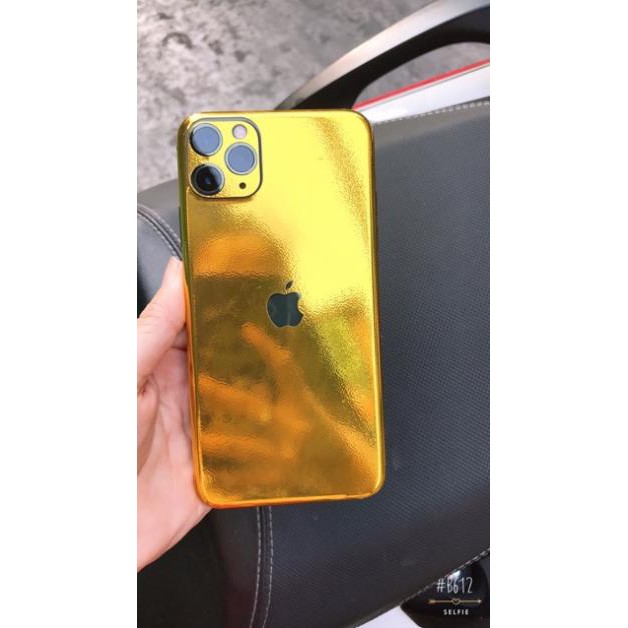 Skin dán iphone vàng siêu đẹp