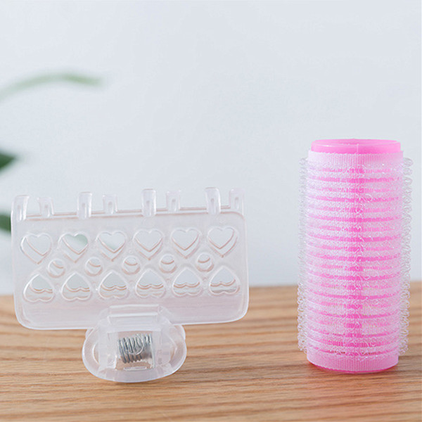 [Hàng mới về] Bộ 3 Lô Uốn Tóc Tạo Kiểu Màu Hồng Phong Cách Hàn Quốc Cho Nữ