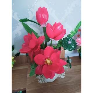 CHẬU HOA SEN PHA LÊ