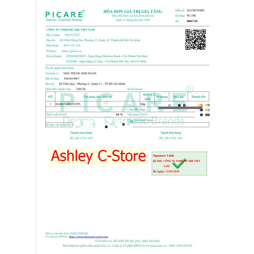 Dầu Gội Chống Gàu Và Nấm Da Đầu HAIRCARE  - Hàng Công Ty