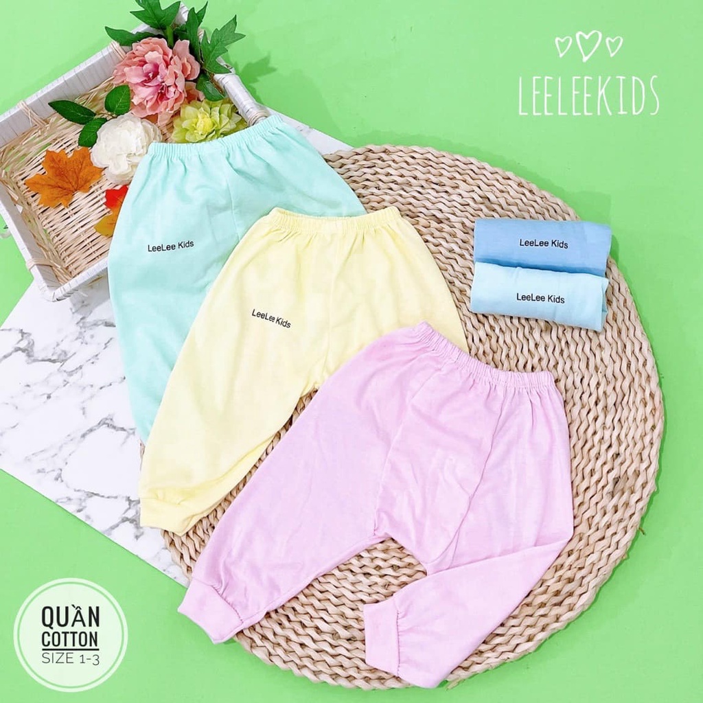 Quần Dài Lelekids Cotton Can Đũng, Quần đóng bỉm cho bé trai, bé gái