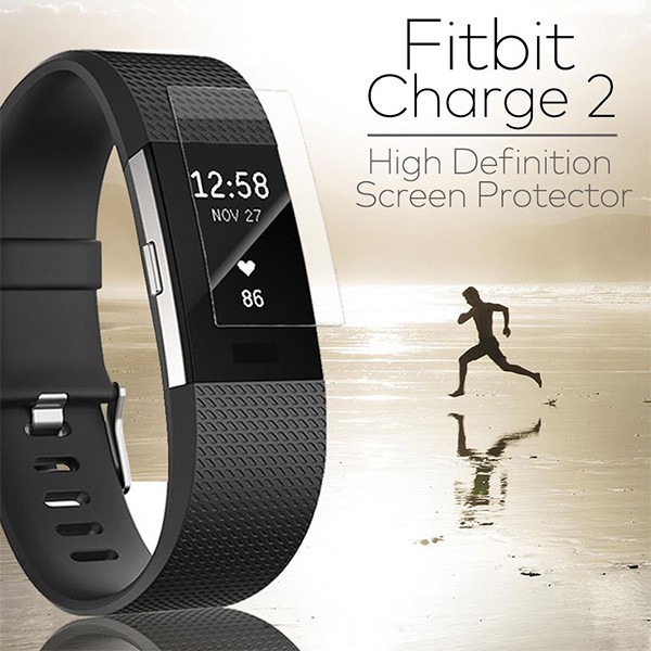 [Combo 2 miếng] Miếng Dán Bảo Vệ Màn Hình HD Clear dành cho Fitbit Charge 2 | Fitbit Charge 3