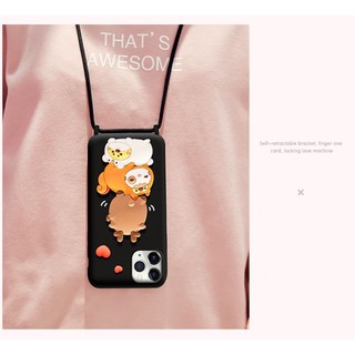 Ốp lưng Thú Cưng Dễ thương Cho iPhone 11( LOFTER )