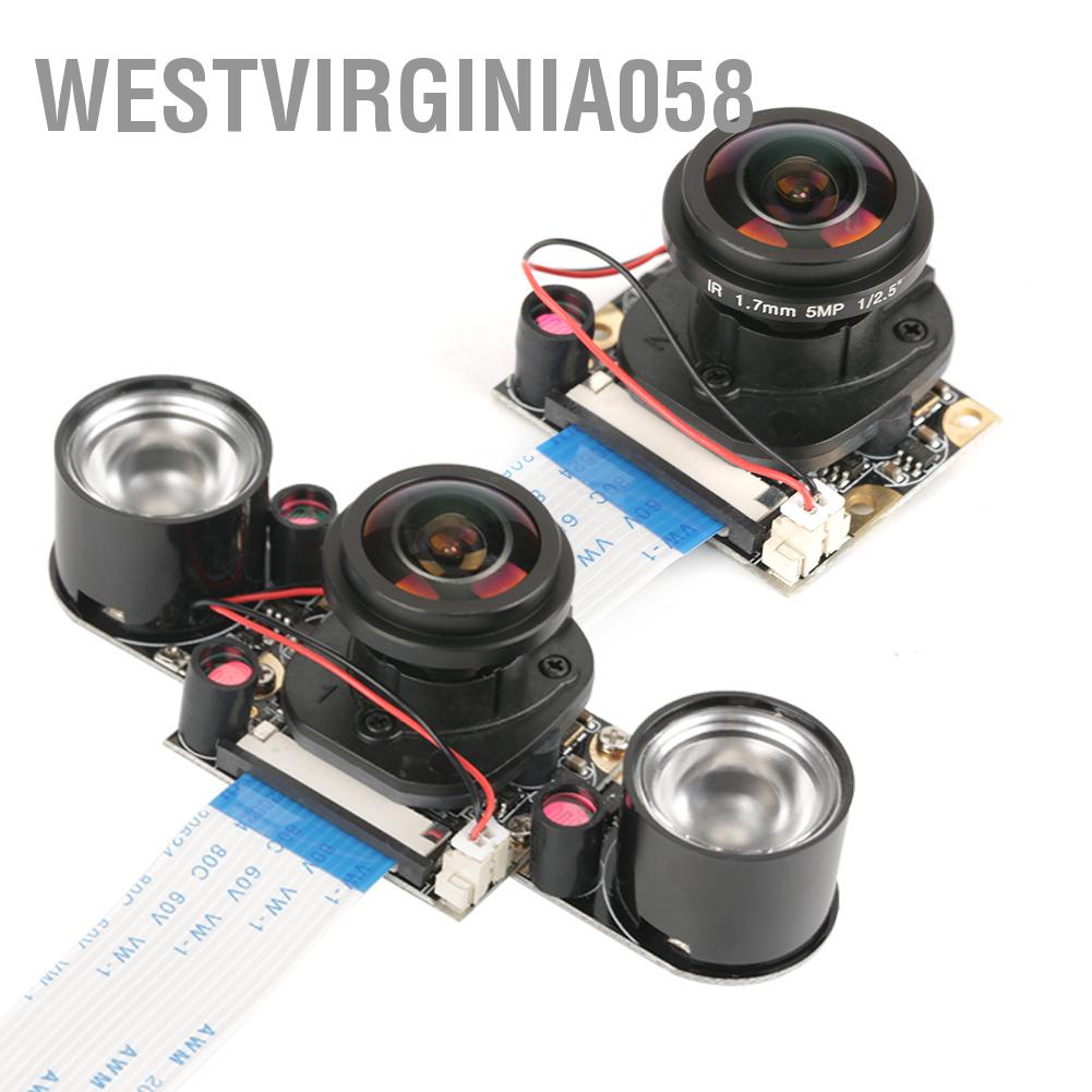 Westvirginia058 Westvirginia058 5 Million Pixels Night Vision Automatically Switch IR CUT Camera Module Board For Raspberry Pi