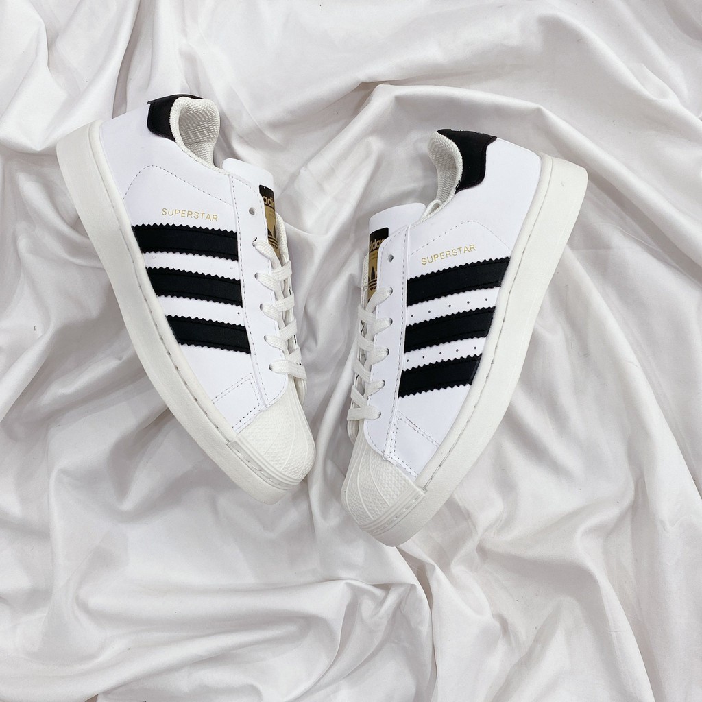 Giày thể thao ☀ FULL BOX BILL GIẤY GÓI ☀ Giày sneaker thể thao Adidas Super Star Sò SF Trung fullbox