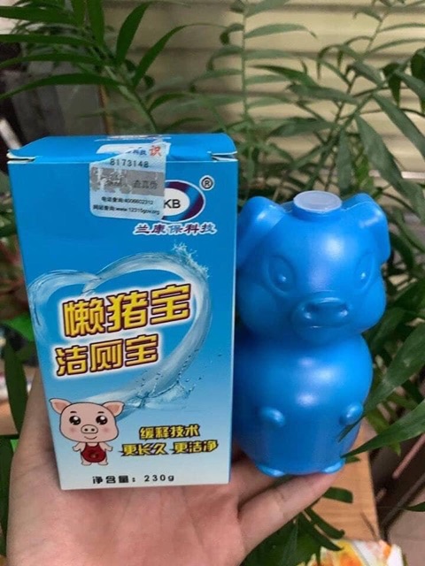 Lợn thả bồn cầu
