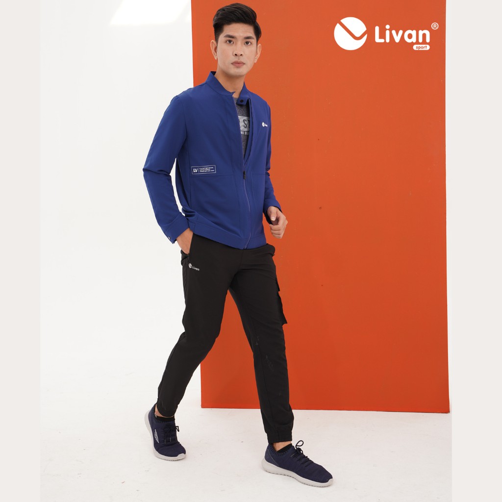 Áo Gió Nam Livan Sport Chính Hãng Harrington 1 Lớp Cao Cấp