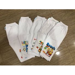 [GIÁ TỐT] Quần dài trắng MINAS (3-24kg)