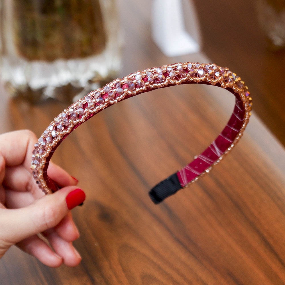 Cài tóc đính hạt cườm lấp lánh thời trang cho nữ