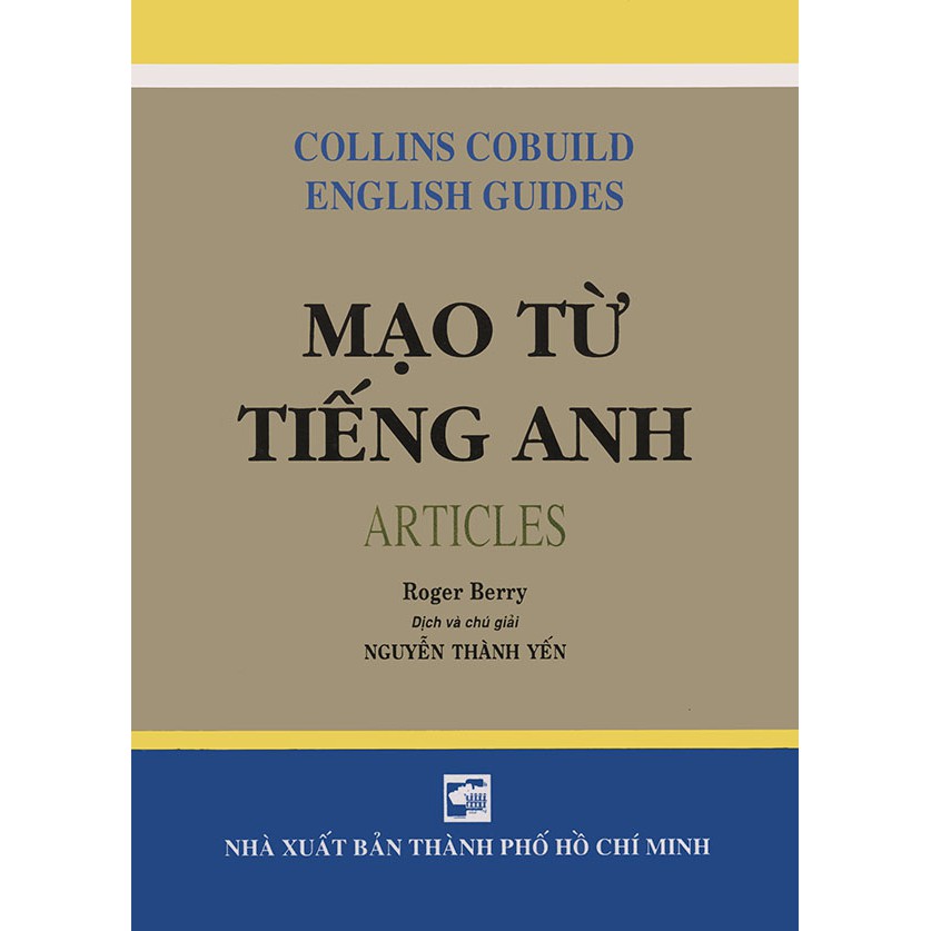 Sách - Mạo từ tiếng Anh - Articles