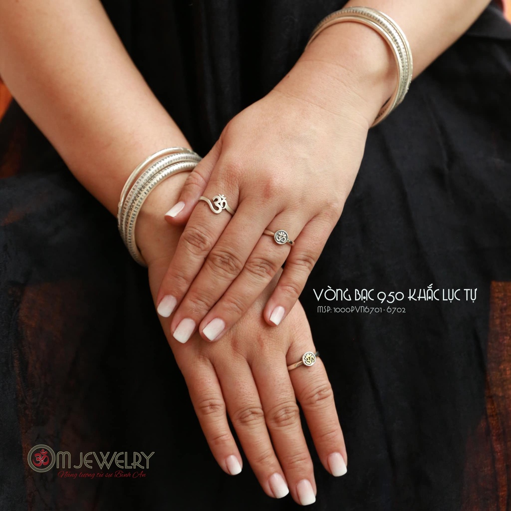 VÒNG BẠC KHẮC KINH BÁT NHÃ S925