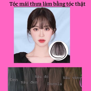 Mái thưa tóc thật dệt tay cao cấp