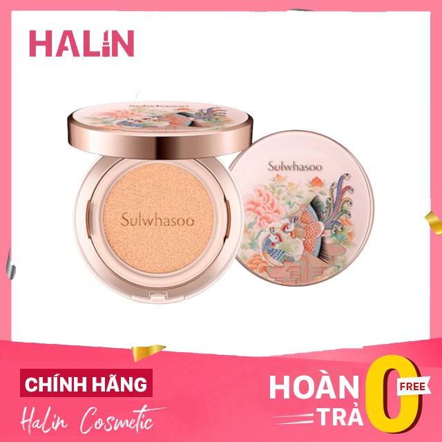 [Mã 11FMCGSALE giảm 8% đơn 500K] Phấn nước Cushion Sulwhasoo Limited Edition 2019💖FREESHIP💖Phấn nước Cushion HALIN9921