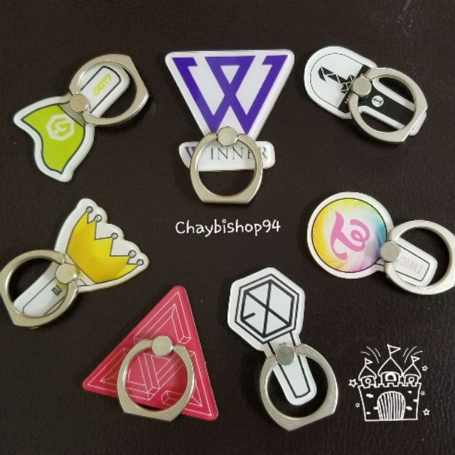 Iring gắn điện thoại GOT7 EXO WINNER BIGBANG WANNA TWICE SEVENTEEN