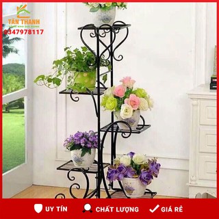 Kệ Sắt Để Chậu Hoa Cây Cảnh 5 Tầng