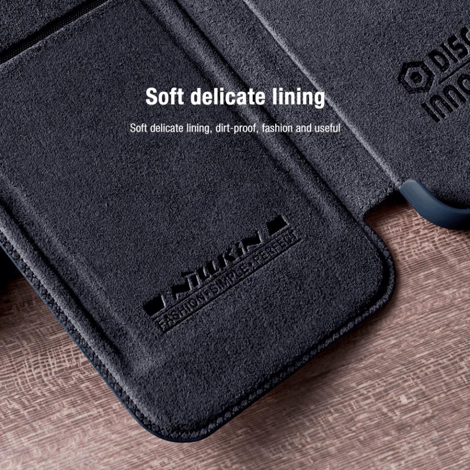Nillkin QIN Pro – Bao da ví cái thẻ cho Samsung S22 Plus , S22 Ultra , S21 FE 5G , kèm lắp trượt bảo vệ camera cao cấp