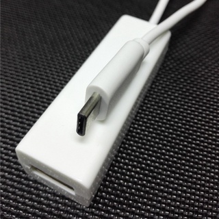 Hub sạc cổng USB 3.1 Type-C sang 3 cổng USB trắng
