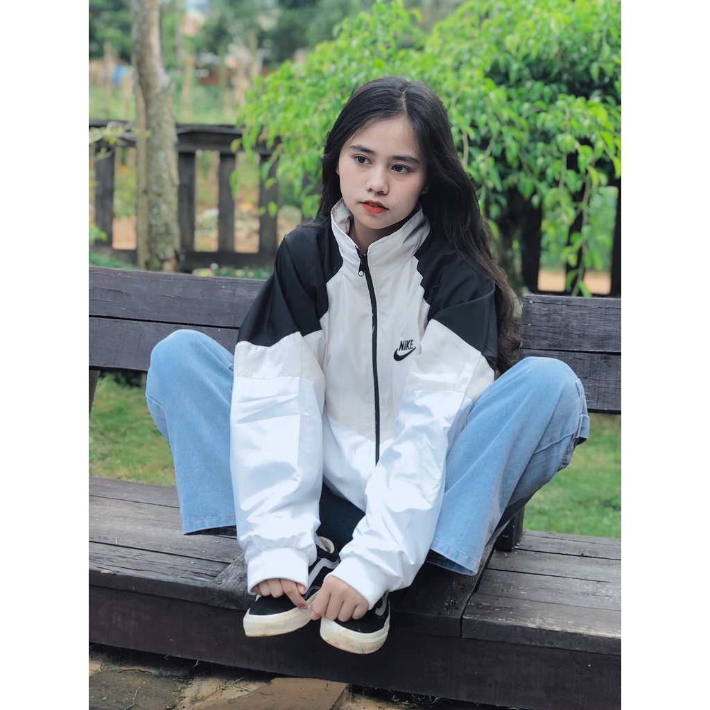Áo Khoác Dù, Áo Khoác Nike Logo Vintage Nam Nữ Chất Cao Cấp - BICO Studio