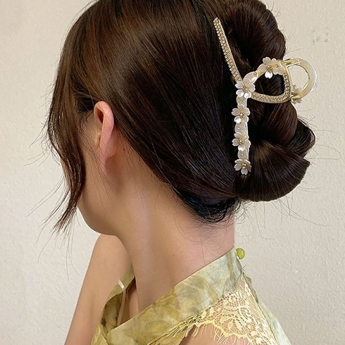 Kẹp Càng Cua Bằng Kim Loại Kích Thước Lớn Phong Cách Thời Trang Mùa Hè Mới 202