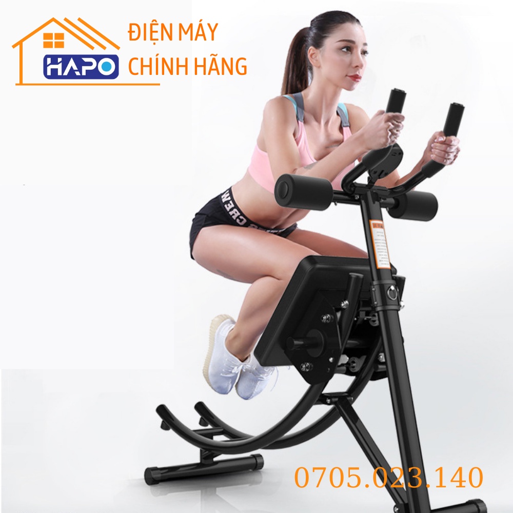 Máy tập bụng giúp tăng cơ giảm mỡ hiệu quả, Dụng cụ phòng gym tập eo tại nhà tiện lợi, Máy gập cơ bụng 6 múi cao cấp
