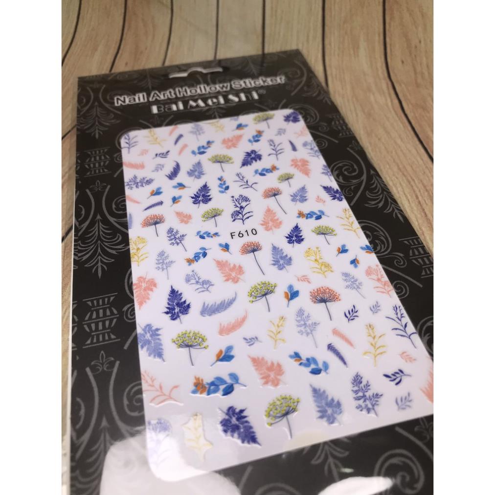 Hình dán móng tay  mã số 254