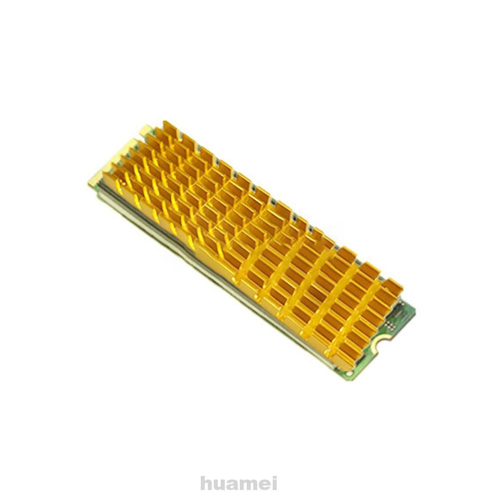 Heat Sink Universal Computer Aluminum Hard Drive Easy Install Thermal Conductive For NVME 2280