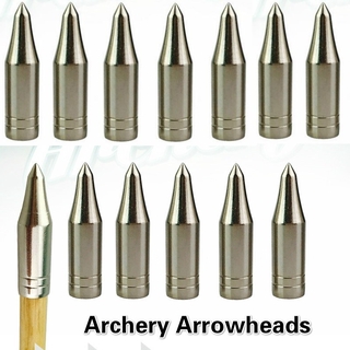 Set 6 / 12 Đầu Mũi Tên 8mm Cho Cung Tên Gỗ Tre