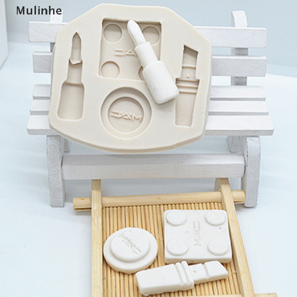 Khuôn Silicone Làm Bánh Kẹo Hình Thỏi Son 3D
