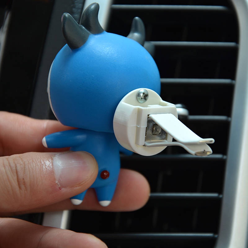 Car Perfume inside the Car Air Conditioner Air Outlet Decoration Clip Ornaments Men and Women Aromatherapy Car Decoration Supplies Auto department store supplies