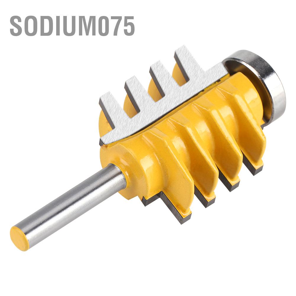 Có thể bán buôn 1pc Chế biến gỗ Bộ định tuyến xi măng cacbua có thể đảo ngược Bit 1-3 / 8 &quot;Diam * 1/4&quot; Shank Sodium075 Hàng giao ngay