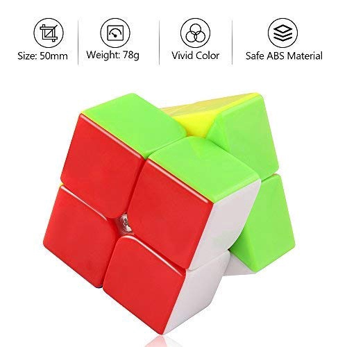 Khối Rubik 2x2 50mm Đồ Chơi Rèn Luyện Trí Não