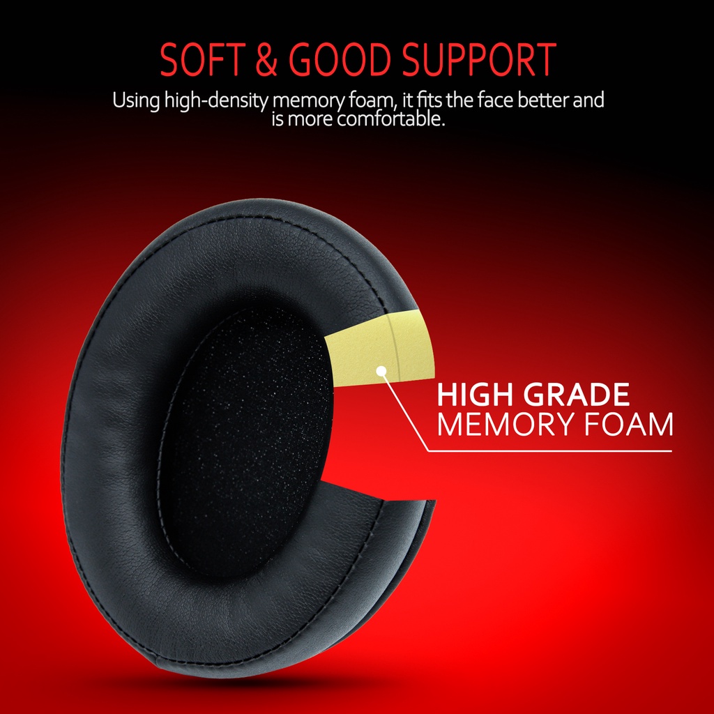 Krone Đệm Bọc Tai Nghe Chụp Tai hyperx 2 Thay Thế Chuyên Dụng Cho hyperx cloud alpha / 1 / 2 / alpha / alpha s / core / stinger / flight / mix