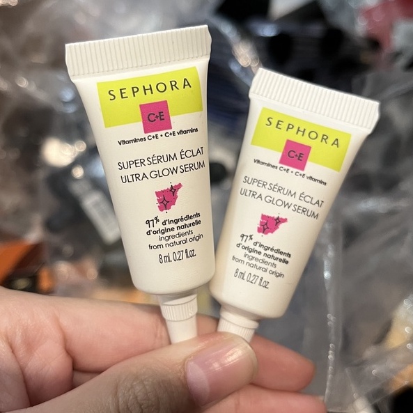 Serum Dưỡng Trắng Sephora Collection Ultra Glow Serum - 8ml - [Có bill US]