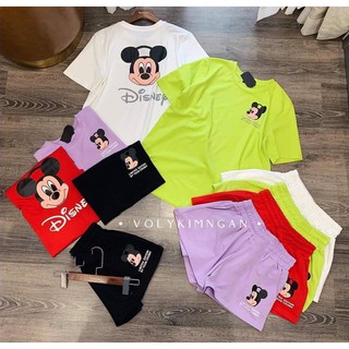 set mặc nhà đùi cotton cao cấp