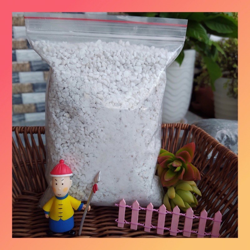 ĐÁ PERLITE - NGỌC TRAI (300g)  SIÊU PHẨM CHO SEN ĐÁ VÀ XƯƠNG RỒNG